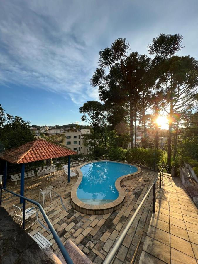 Apartamento Aconchegante Em Condominio Encantador. Lambari Kültér fotó
